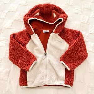 Toddler Boy Columbia Foxy Sherpa Hooded‎ Jacket 3T